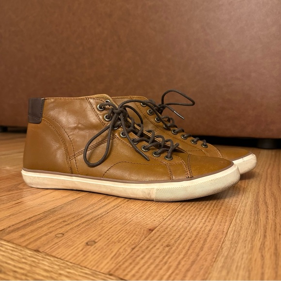 Coach Leather men’s sneakers size 9 - Picture 2 of 10